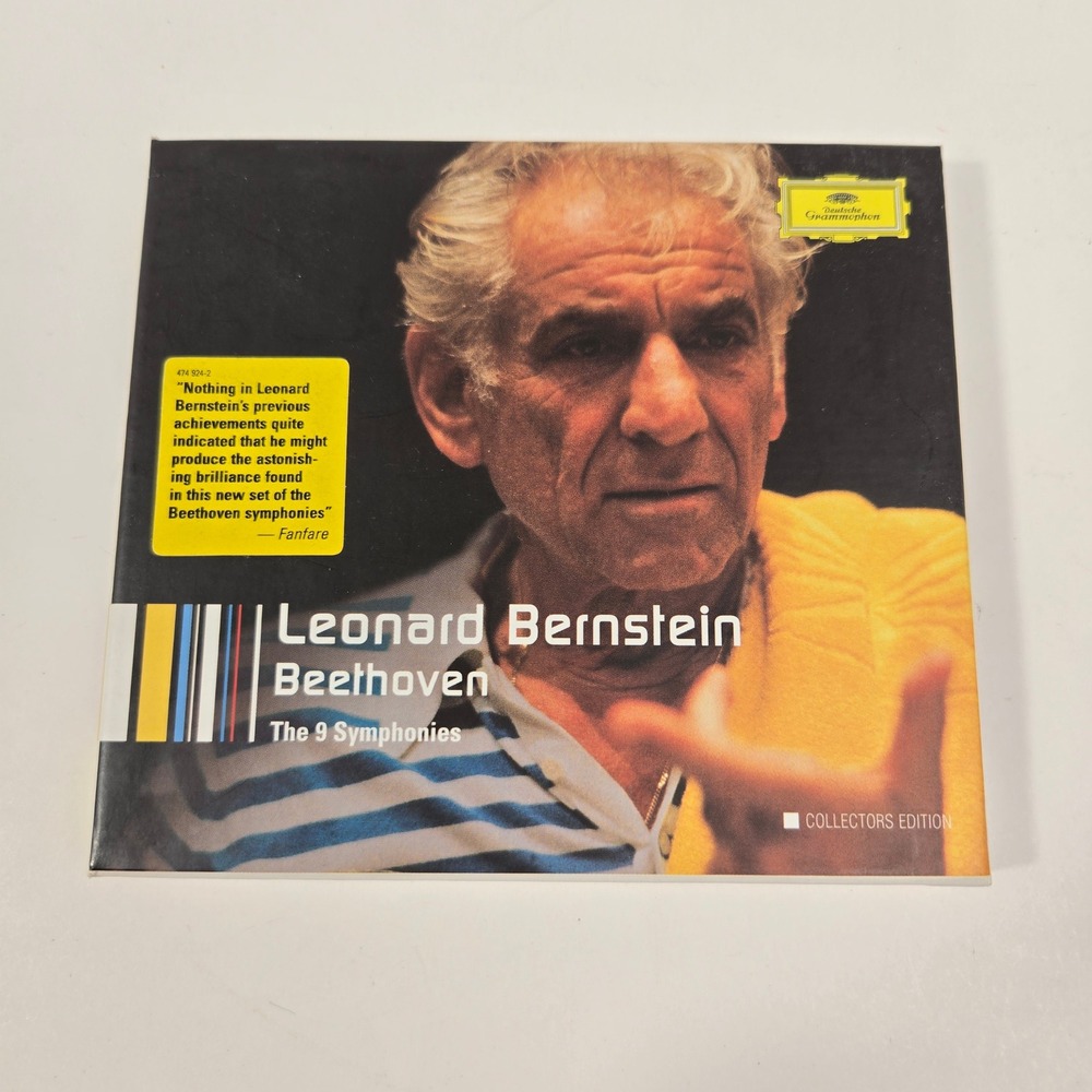 Bernstein - Beethoven The 9 Symphonies 5 CD DG Wiener Philharmoniker NM